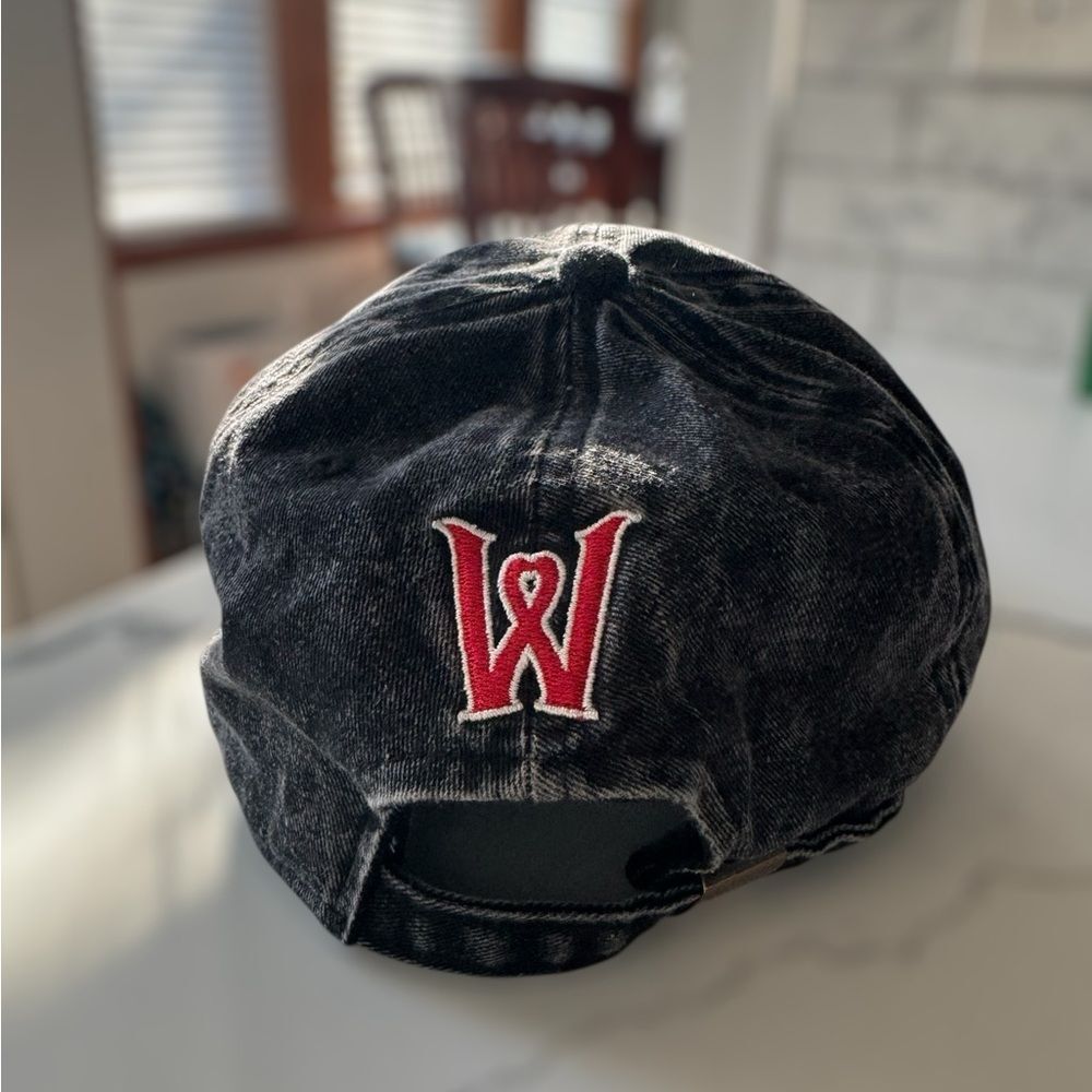 Worcester Red Sox 2021 Adjustable Baseball Cap – Black Denim – MiLB – Never Worn - Picture 2 of 3